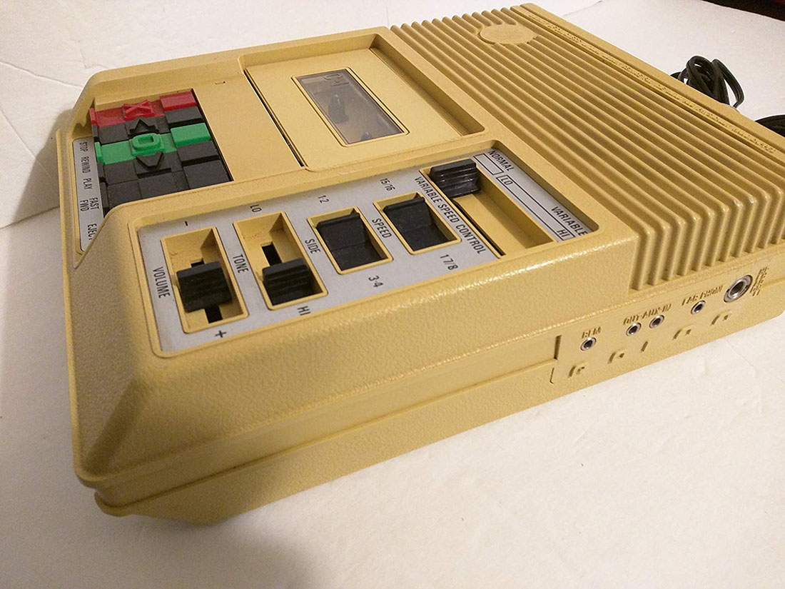 Cassette-based audio book player